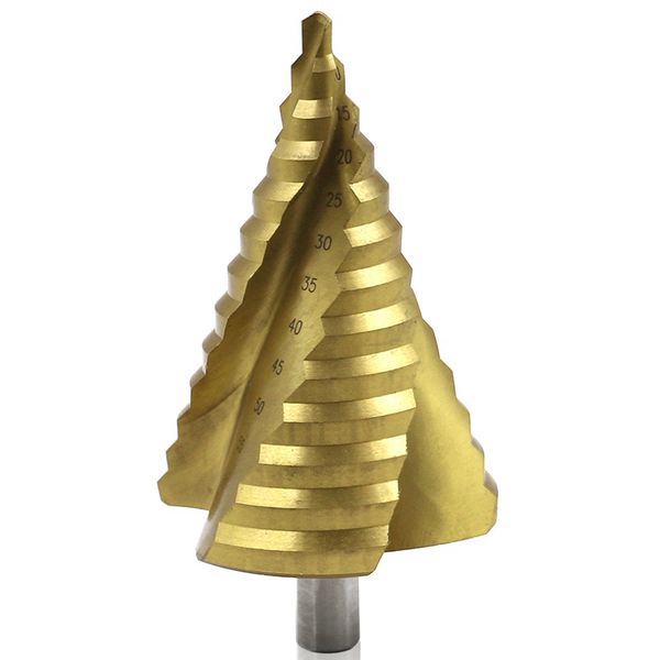 

6-65 mm the pagoda shape hss triple-cornered shank spiral pagoda metal steel step drill bit hole drill cone
