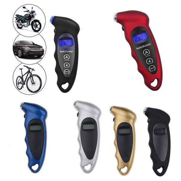 

sikeo tire pressure gauge 0-150 psi backlight high-precision digital tire pressure monitoring car gauge