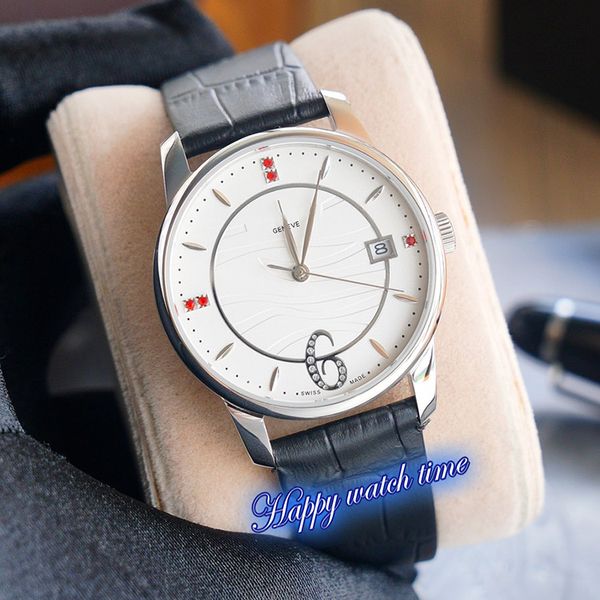 

womens white 4947r-001 version steel dial high watches date case mechanical movement rose watch rose red leather strap business gold sp jblw, Slivery;brown