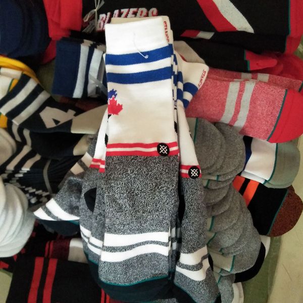 

New tance ki ock thick towel bottom tripe embroidery port ock men profe ional tube ba ketball training ock embroidery