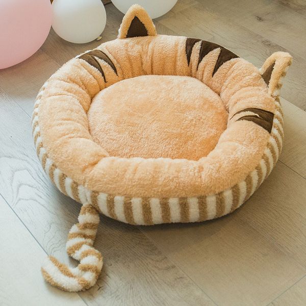 

cute animal cat dog pet beds mats teddy pet dog sofa cat bed house big blanket cushion basket supplies s-l
