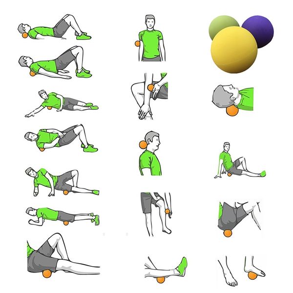 

trigger point myofascial release mobility fitness massage ball fascia firm plantar fasciitis massager roller relex balls fitness balls