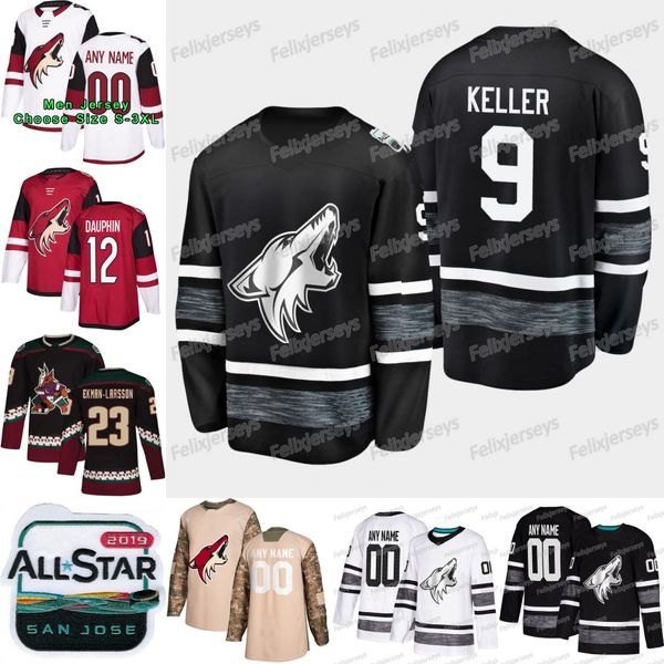 

2019 All Star Arizona Coyotes Clayton Keller Oliver Ekman-Larsson Antti Raanta Jason Demers Derek Stepan Josh Archibald Lawson Crouse Jersey
