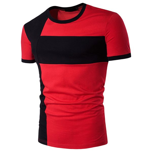 

хип-хоп панельные футболки для мужчин новый дизайн с коротким рукавом футболки хип-хоп стиль одежды o-образным вырезом casaul рубашки оптом, White;black