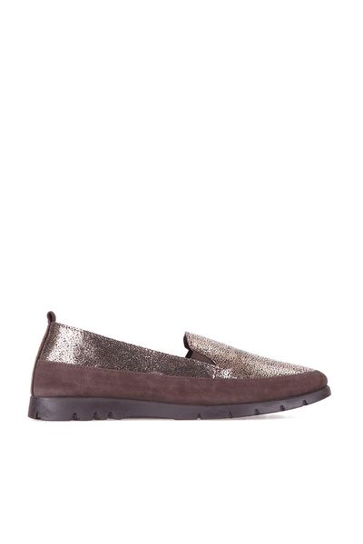

derimod genuine leather copper women 's casual shoes, Black