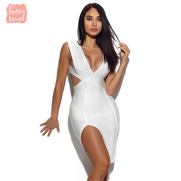 

платье повязки новых женщин со стороны рукавов вязаный sexy глубокий v plunge выдалбливают лето щелевая платья коктейль-футляр для вечеринок, Black;gray