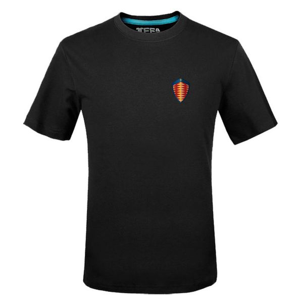 

koenigsegg t shirt letter printed fashionable round neck t-shirts short sleeve t-shirt h g