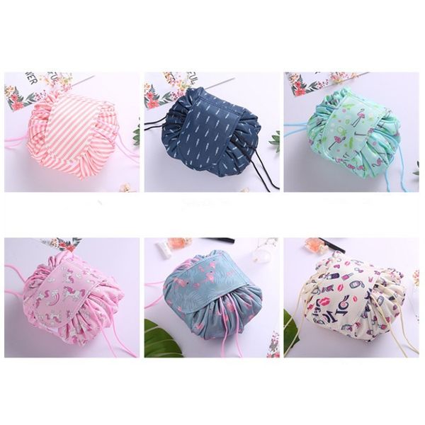 

women drawstring travel cosmetic bag makeup bag organizer make cosmetic bag case storage pouch toiletry beauty kit box