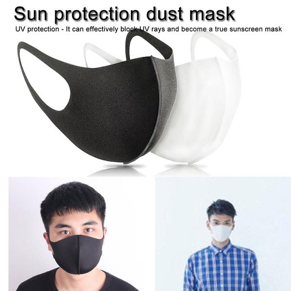 

new simple cotton mask simple masque black cycling anti-dust breathable mouth face mask