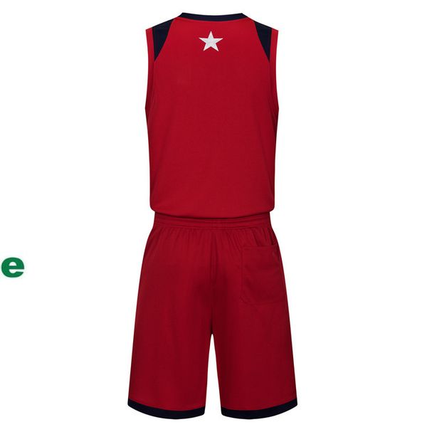 

2019 new blank basketball jerseys printed logo mens size s-xxl price fast shipping good quality dark red dr004aa12r, Black;red