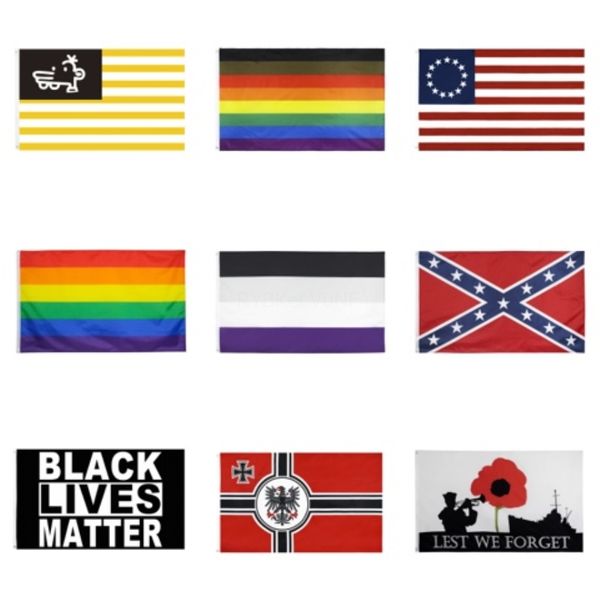 

black lives matter flag i can't breathe flag get-together parade flag festival and party supplies t9i00430#810