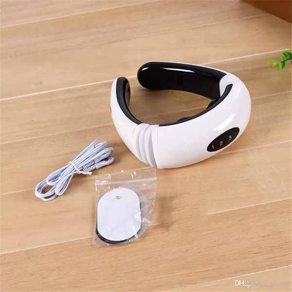 

new electric pulse back and neck massager far infrared pain relief tool health care relaxation multifunctional physiotherap