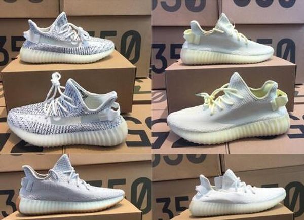 

350 v2 tatic emi frozen yellow cream white zebra butter beluga 2 0 kanye we t port de igner eanker men running hoe with box
