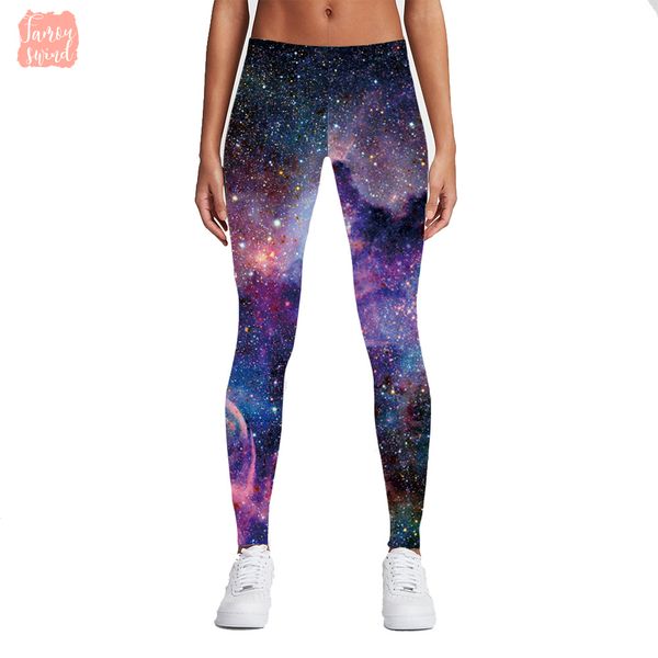 

новый 3d print galaxy леггинсы фитнес legins готические леггинсы sexy мода женщины леггинсы push up женщина брюки sexy, Black