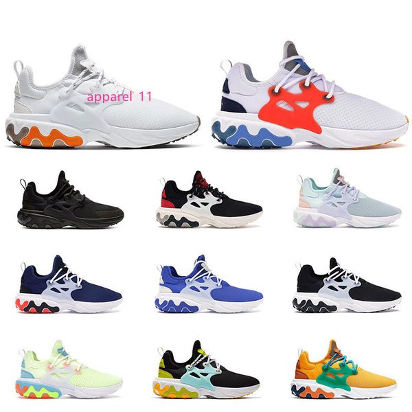 

2019 men women running shoes react presto beams dharma triple black beach day brutal honey mens trainer sports sneaker jogging walking