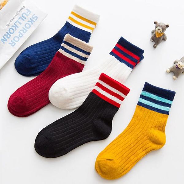 

дети ребенок моды мультфильм носки хлопка студент носки детей, Pink;yellow