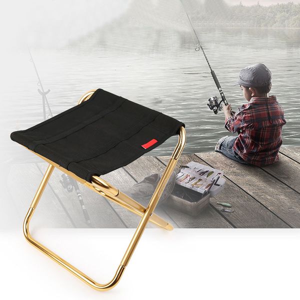 

portable folding outdoor fishing chair backpack camping oxford cloth foldable picnic fishing chair with bag garden furniture