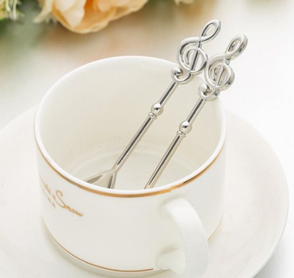 Silver Wedding Reception Gifts Of Music Love Note Coffee Spoon