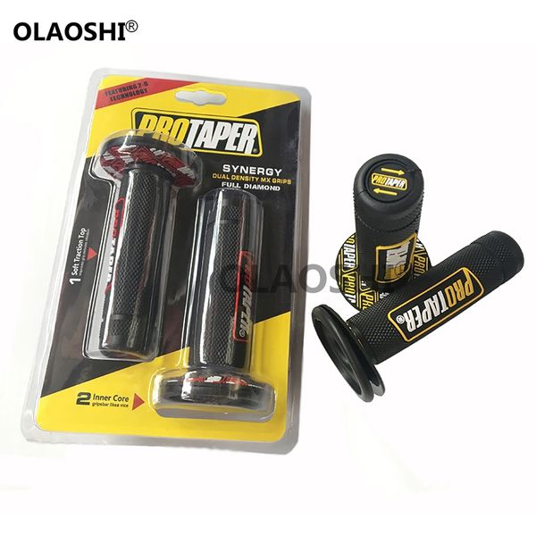 

cxmoto motorcycle motorbike dirt pit bike 7/8'' 22mm handlebar soft rubber universal handle grips for street bikes