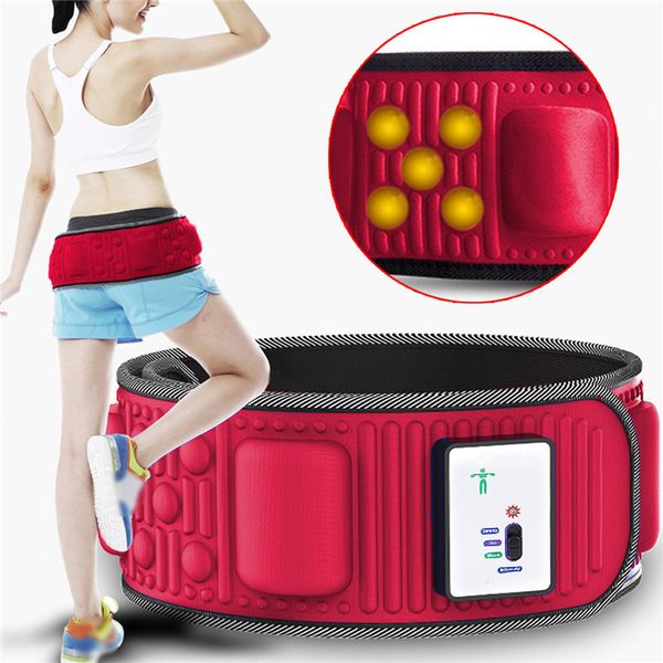 

Electric abdominal tummy limming ma age belly belt fat burner lo e weight fitne wai tband mu cle timulator red health care y181122