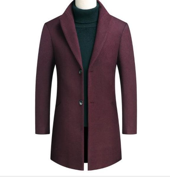 

trench coats solid color lapel neck long sleeve plus size homme clothing casual apparel mens autumn designer, Tan;black