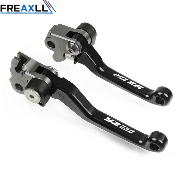 

motocross cnc aluminum dirt bike pit bike pivot handle lever brake clutch levers for yamaha yz250 2008-2014 2009 2010 2011 2012