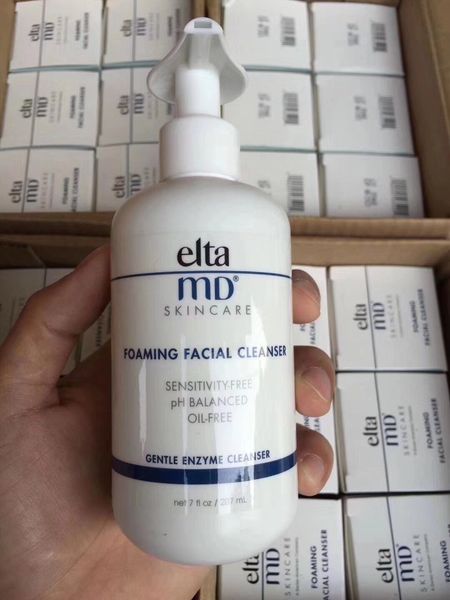 

drop elta md foaming facial cleanser skincare senstivity-ph-balanced oil- face clean cream 207ml in stock3891028