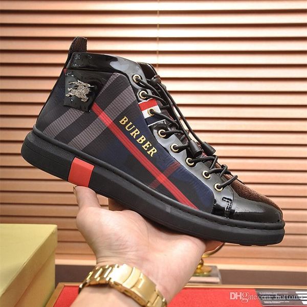 mens burberry sneakers