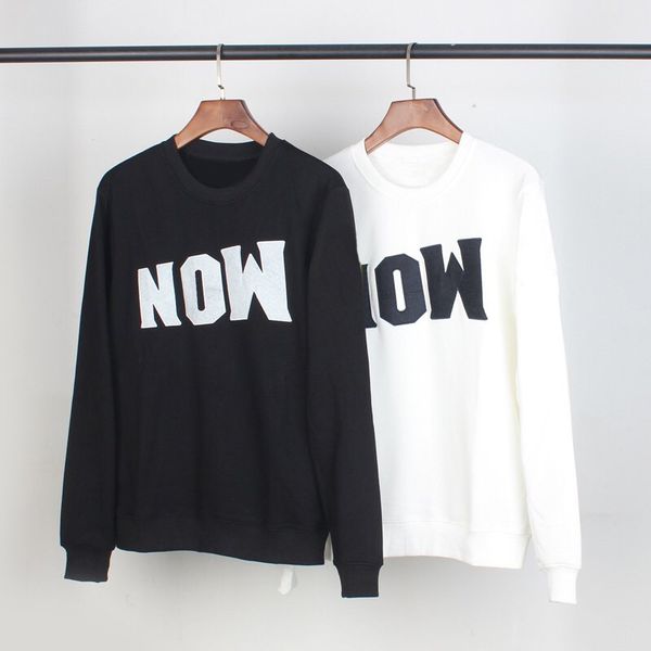 

20fw fashion mens hoodies men women casual sweatshirt letter printed hip hop long sleeves hoodies sweater, Black