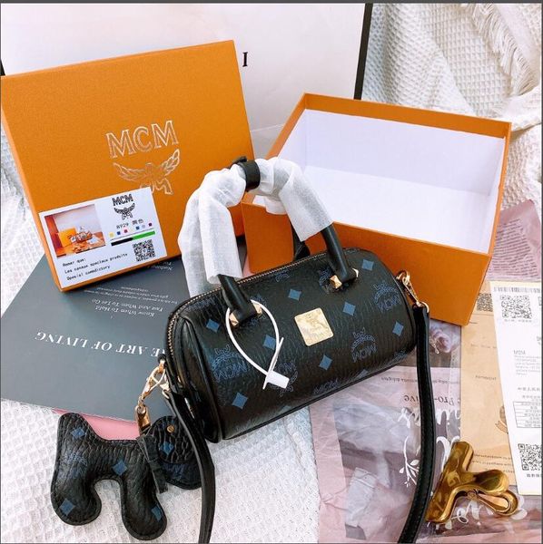 

2020 новая горячая распродажа классический женский дизайнер высокое качество женская кожаная сумка баррель повседневная дикая сумка сумка-ме