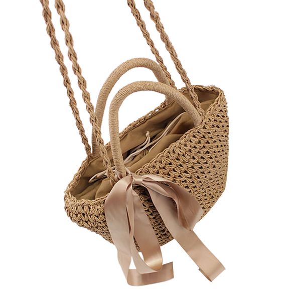 

jhd-women woven tote handbags straw crossbody shoulder bag for summer beach