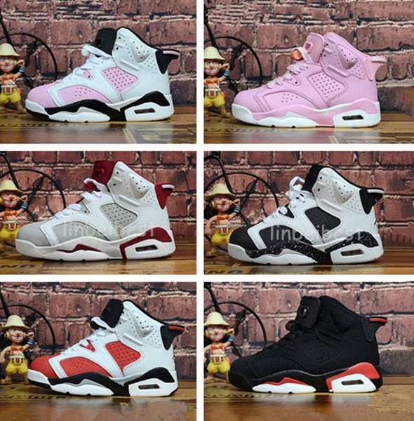 

большие дети детские малыши кроссовки роскошные дизайнерские девушки мальчики баскетбольная обувь 6 детей младенческая легкая атлетика спорт, Black