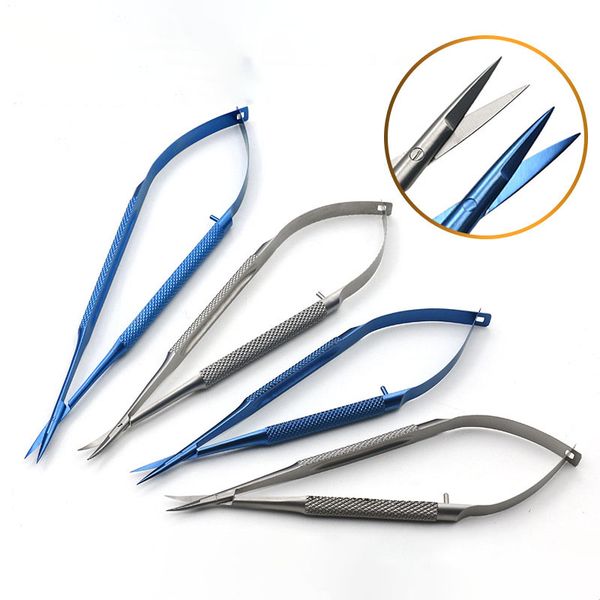 

ready to shipnew product 12.5cm conjunctival scissors needle holder forceps, capsulotomy vannas eye scissors
