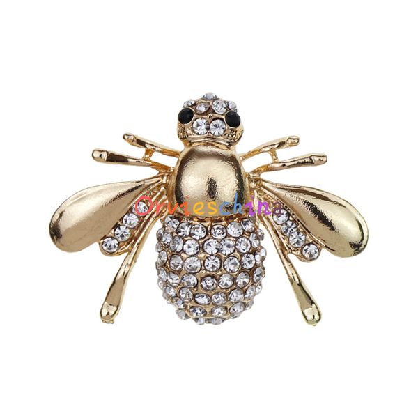 

2020 designer brooch hope selling insect animal bee diamond suit and shirt collar pin brooch accessories jewelry