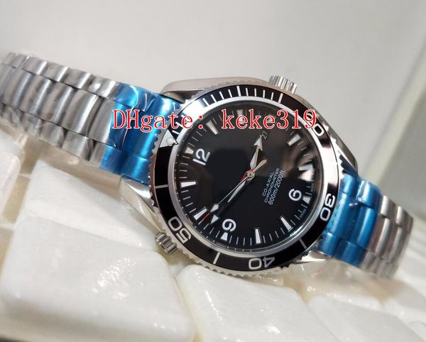 

excellen wristwatches 2201.50.00 42mm black dial mechanical transparent stainless steel 8500 movement automatic mens watche, Slivery;brown