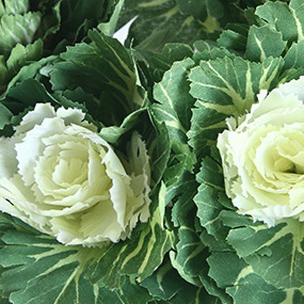 

1pc artificial vegetable cabbage fake plant stimulation flower home decor