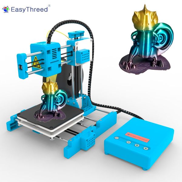 

easythreed небольшой мини 3d принтер дешевые pla смолы fdm mini impressora 3d brasil русский склад impresora 3d imprimante x1