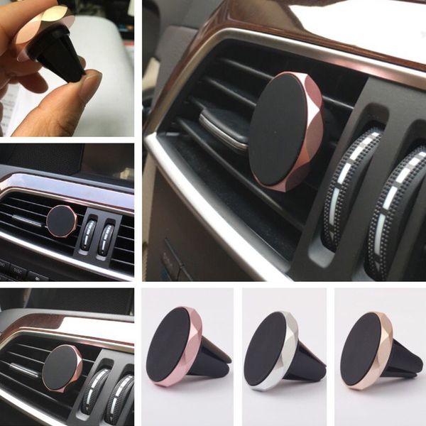 Universal Car Phone Holder 360 Degree GPS Super Magnetic Titular do telefone móvel para iPhone XS Samsung S8 Mount Magnet Stand Holder