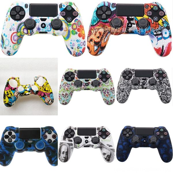 

uqler silicone gamepad cap case withjoystick cover for ps4 controller