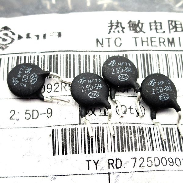 Ste Thermistor NTC 2.5D-9 2.5D-9M 2.5R Kısa Ayak Pitch 5mm İnvertör Koruması