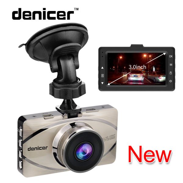 

car dvr camera 1080p 30fps vehicle dash camera 170 degree wide angle dvr 3.0 inch screen g-sensor dash cam recorder denicer m20t