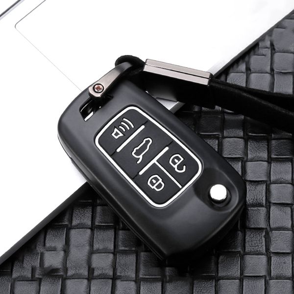 

zinc alloy+silicone car remote key case cover for buick chevrolet cruze vauxhall mokka encore flipauto keyshell