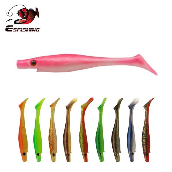 

esfishing lures new fishing lure hog shad 100 125 150 200mm pig shad soft bait jerkbait jig lure surface lure trout pike