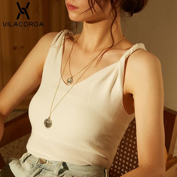 

women's o-neck loose twisted tank solid color thread seamless invisible plus size bottoming shirt summer tank femme, White