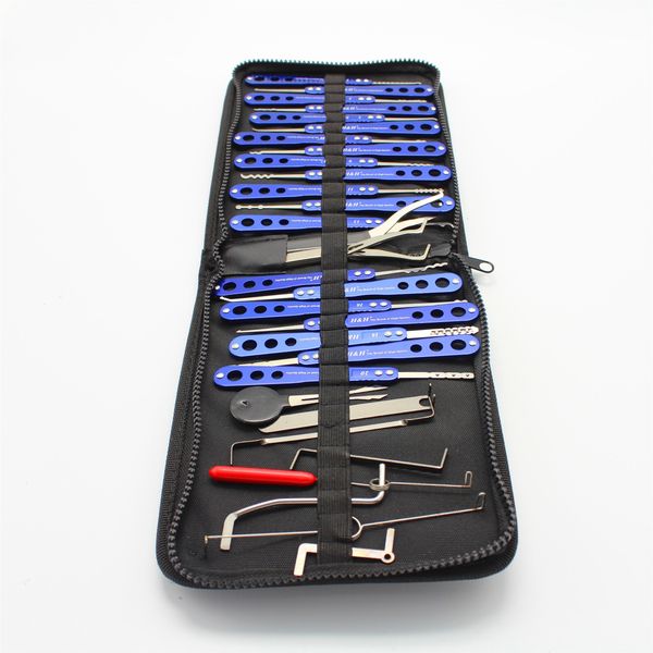 

Unlocking Lock pick set Tool 32-in-one lock pick decoder tool South Korea 32 lily Set Auto locksmith Tools