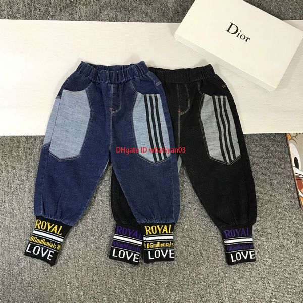 Boy Jeans Kids Designer Clothing Classic Autumn Casual Trousers