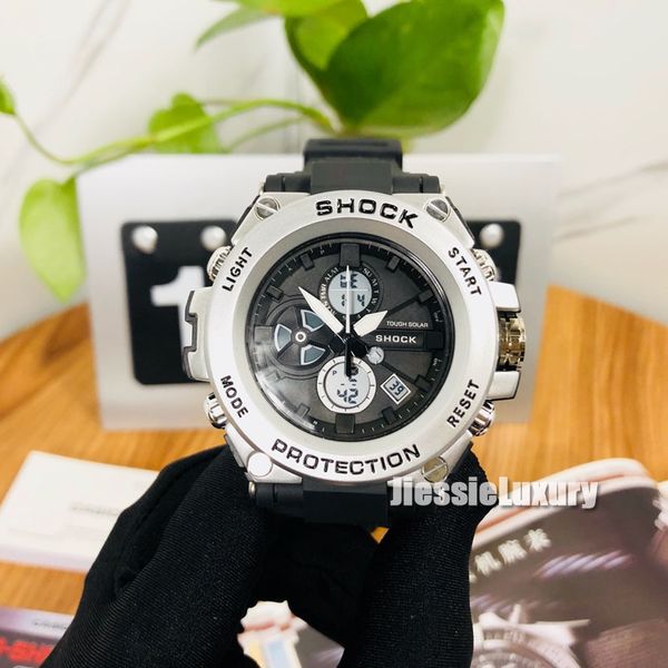 

GST Shock Спорт Mans наручные часы класса люкс G Стиль светодиодный цифровой водонепрон