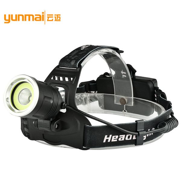 

cross border for light t6+cob headlights light long s charge headlights cob work lamp 3led headlights