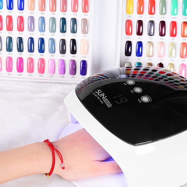 

new 48w uv led nail dryer lamp infrared sensor curing gel timer setting machine tool new