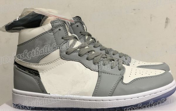 

mid new og 1 white i grey wmns men basketball shoes designer 1s sneakers sports outdoor trainers size 36-46